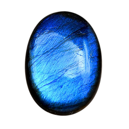 Blue Labradorite 20.3x27.85x6.5 mm Oval Shape Polished Gemstone LS118-06366
