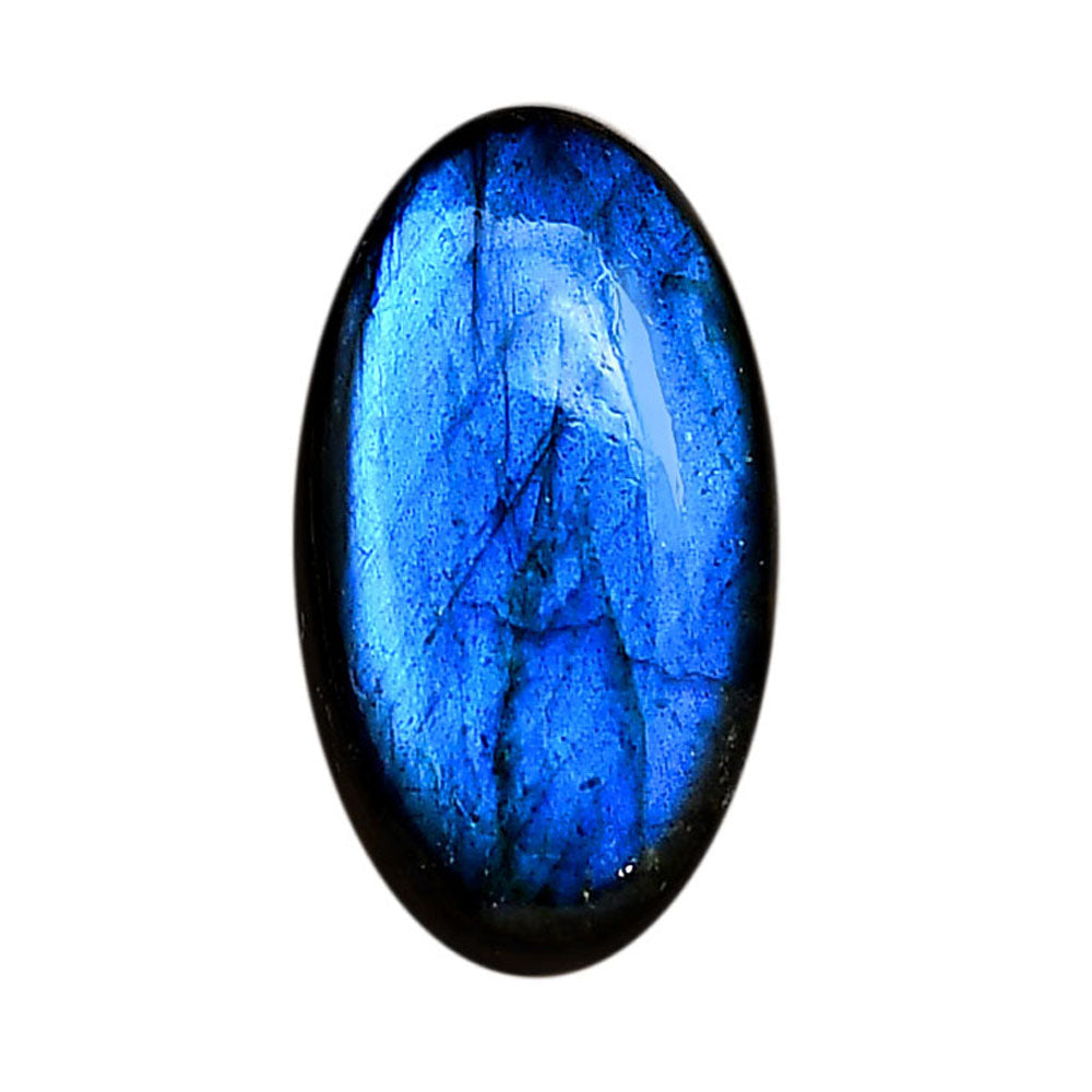 Blue Labradorite 15.5x27x6.4 mm Oval Shape Polished Gemstone LS118-06369