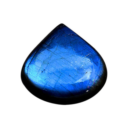 Blue Labradorite 22.5x22.8x5.3 mm Heart Shape Polished Gemstone LS118-06371