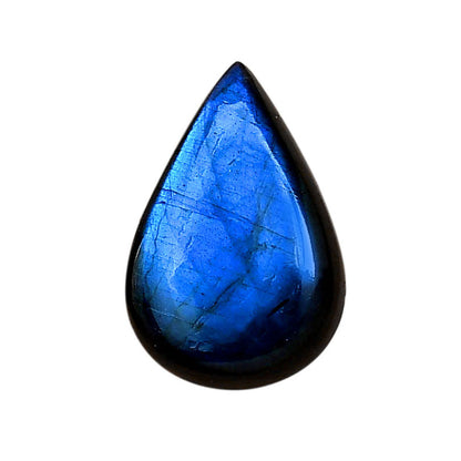 Blue Labradorite 16x24.25x6 mm Pear Shape Polished Gemstone LS118-06373