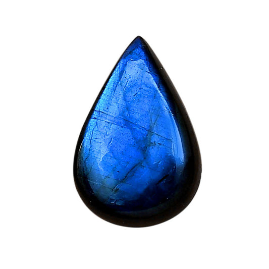 Blue Labradorite 16x24.25x6 mm Pear Shape Polished Gemstone LS118-06373