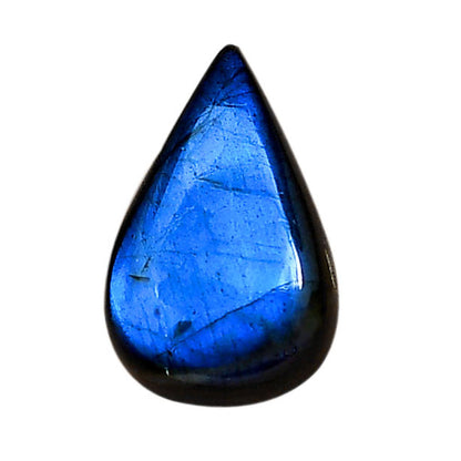 Blue Labradorite 14.1x22.5x5.5 mm Pear Shape Polished Gemstone LS118-06375