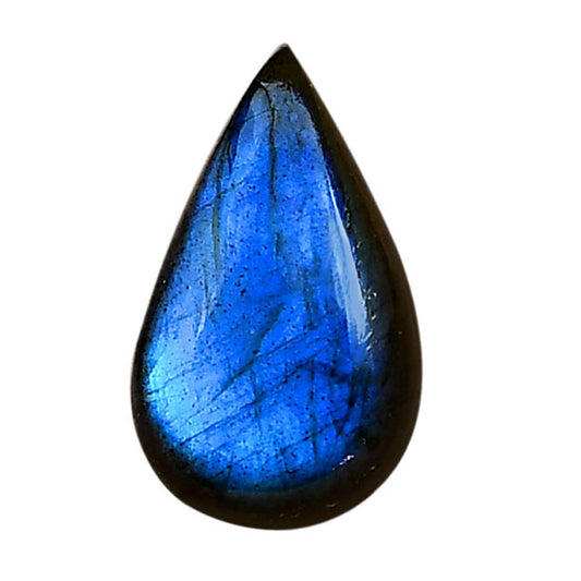 Blue Labradorite 14x23.65x6 mm Pear Shape Polished Gemstone LS118-06376