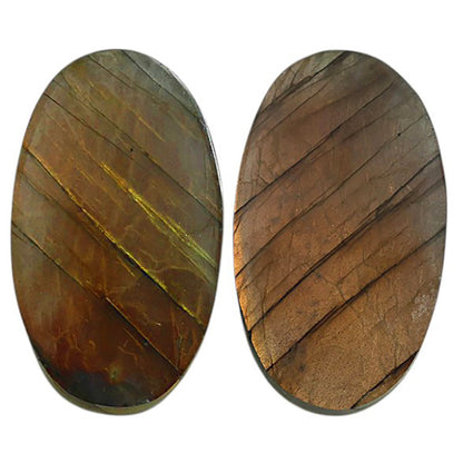 Natural Spectrolite Labradorite 14.1x24.2x4 mm Oval Shape Polished Gemstone LS118-09334