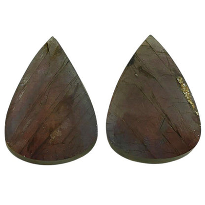 Natural Spectrolite Labradorite 13.6x18.7x4 mm Pear Shape Polished Gemstone LS118-09343