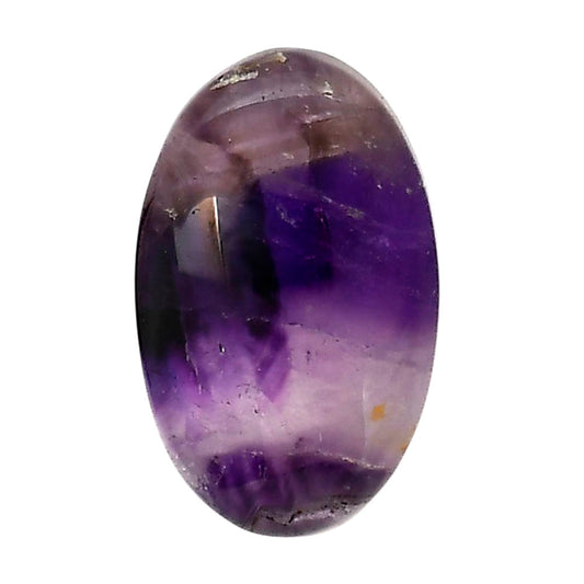 Chevron Amethyst 17.2x27.5x7 mm Oval Shape Polished Gemstone LS12-05278