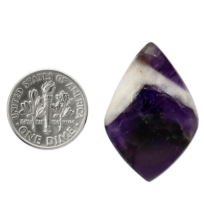 Chevron Amethyst 20.7x30.5x6 mm Fancy Shape Polished Gemstone LS12-05280