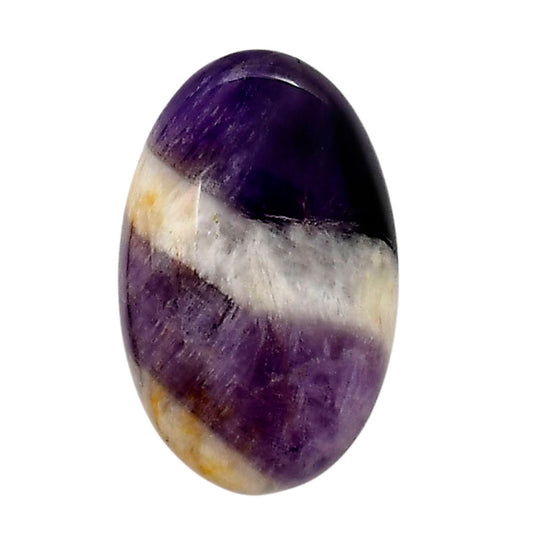 Chevron Amethyst 17.1x27.2x5.8 mm Oval Shape Polished Gemstone LS12-05281