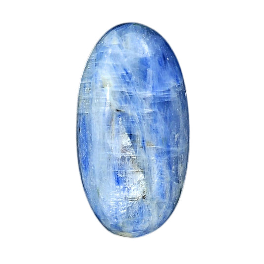 Blue Kyanite 16.8x32x6 mm Oval Shape Polished Gemstone LS120-06383