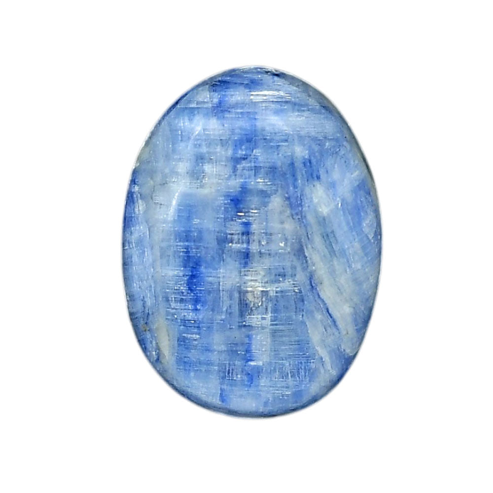 Blue Kyanite 19.2x26x5 mm Oval Shape Polished Gemstone LS120-06388