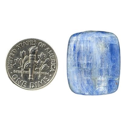 Blue Kyanite 18x22x4.5 mm Cushion Shape Polished Gemstone LS120-06391