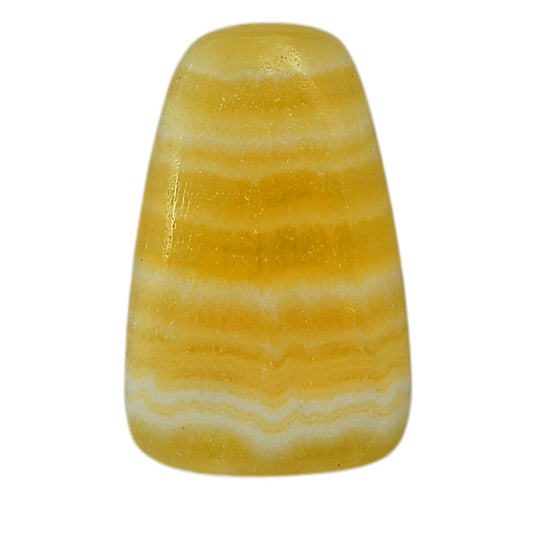 Yellow Aragonite 18.8x29.4x4.5 mm Fancy Shape Polished Gemstone LS121-06404