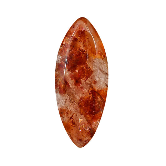 Red Fire Quartz 15.2x36.9x4.7 mm Marquise Shape Polished Gemstone LS122-06425