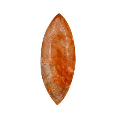 Red Fire Quartz 13.5x34.45x6.5 mm Marquise Shape Polished Gemstone LS122-06432