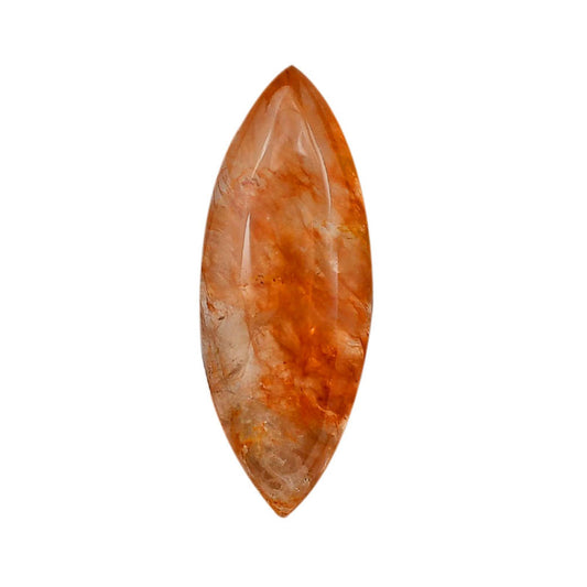 Red Fire Quartz 13.5x34.45x6.5 mm Marquise Shape Polished Gemstone LS122-06432