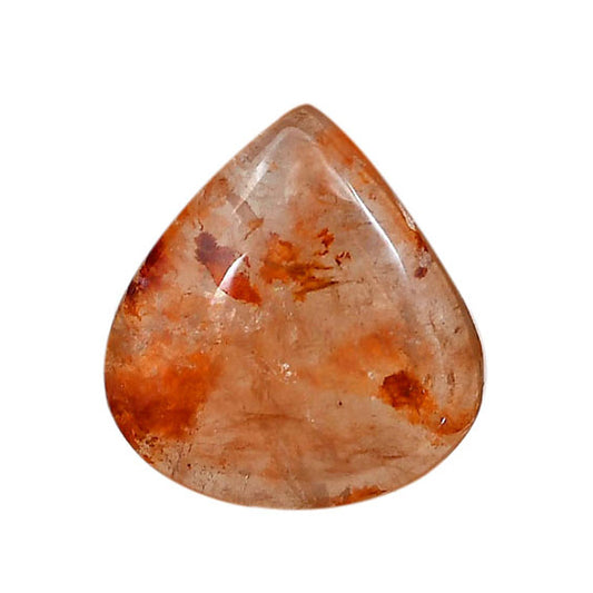 Red Fire Quartz 21.6x23.1x6 mm Heart Shape Polished Gemstone LS122-06433