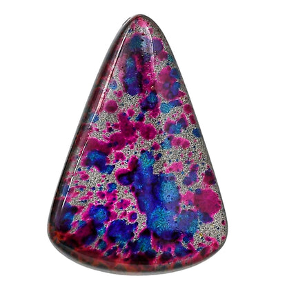 Lab Created Multi Color Labradorite 24x34.7x6 mm Fancy Shape Polished Gemstone LS125-06493