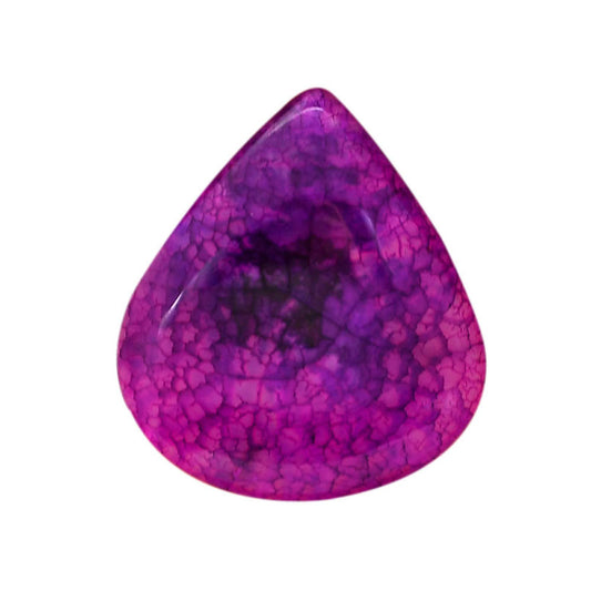 Dragon Vein Agate 29.75x33.55x6 mm Heart Shape Polished Gemstone LS126-06508