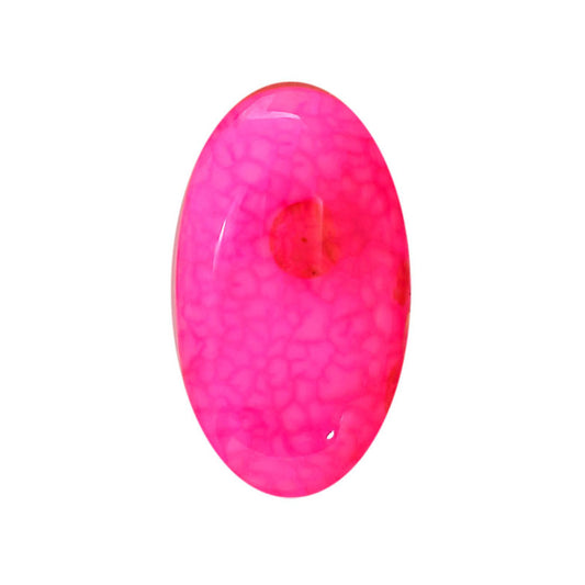 Dragon Vein Agate 18x31.15x6 mm Oval Shape Polished Gemstone LS126-06522