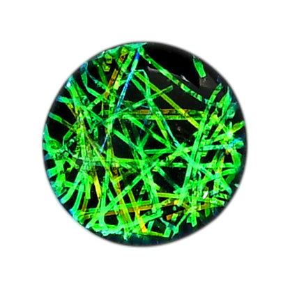 Dichroic Glass Doublet 16.8x16.8x6 mm Round Shape Polished Gemstone LS128-06569