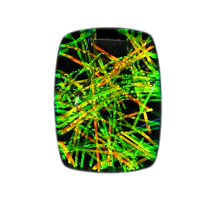 Dichroic Glass Doublet 16x21.7x6 mm Cushion Shape Polished Gemstone LS128-06574