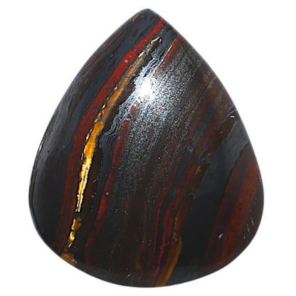 Iron Tiger Eye 23.55x28x6 mm Pear Shape Polished Gemstone LS13-08328