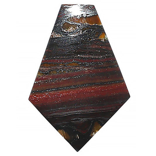 Iron Tiger Eye 17.5x25.5x2.7 mm Fancy Shape Polished Gemstone LS13-08329