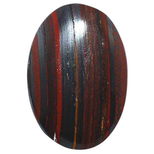 Iron Tiger Eye 21.7x32.6x6 mm Oval Shape Polished Gemstone LS13-08330