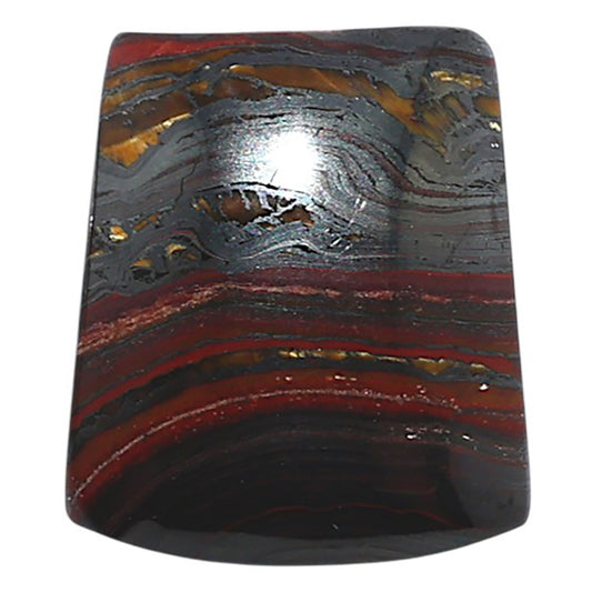 Iron Tiger Eye 18.2x21x5 mm Fancy Shape Polished Gemstone LS13-08335