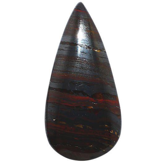 Iron Tiger Eye 17.7x36.55x5 mm Pear Shape Polished Gemstone LS13-08338