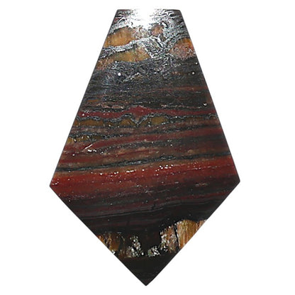 Iron Tiger Eye 17.7x25.65x3 mm Fancy Shape Polished Gemstone LS13-08350