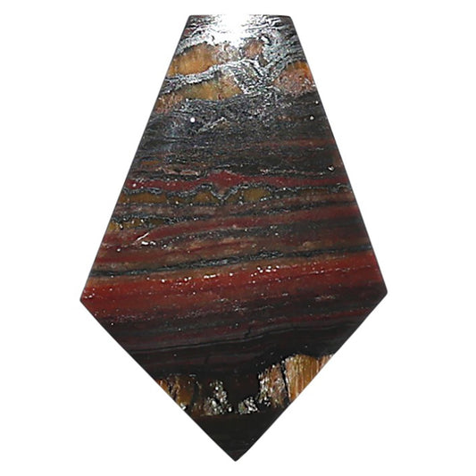 Iron Tiger Eye 17.7x25.65x3 mm Fancy Shape Polished Gemstone LS13-08350