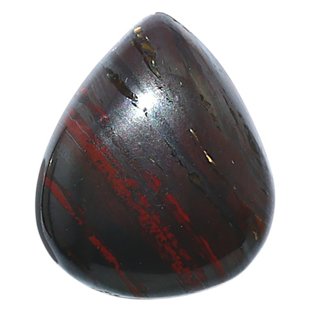 Iron Tiger Eye 17.6x21.15x6 mm Pear Shape Polished Gemstone LS13-08352