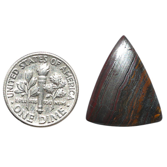 Iron Tiger Eye 18.1x21.7x3.5 mm Fancy Shape Polished Gemstone LS13-08353