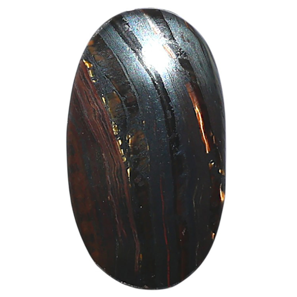 Iron Tiger Eye 14.9x25.85x4 mm Oval Shape Polished Gemstone LS13-08356
