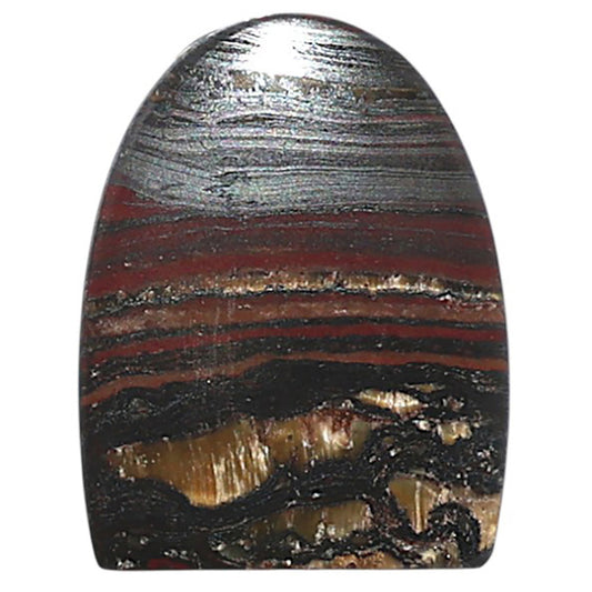 Iron Tiger Eye 16.4x21x3 mm Fancy Shape Polished Gemstone LS13-08361