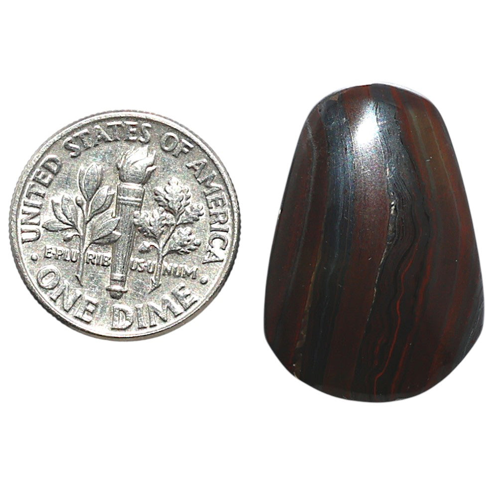 Iron Tiger Eye 17.4x24.5x5 mm Fancy Shape Polished Gemstone LS13-08373