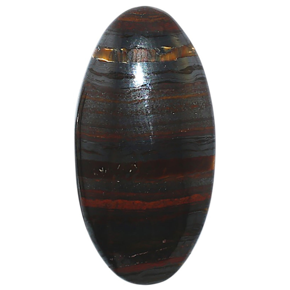 Iron Tiger Eye 15.5x30.5x6 mm Oval Shape Polished Gemstone LS13-08383