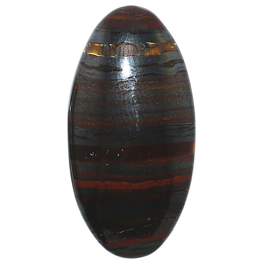 Iron Tiger Eye 15.5x30.5x6 mm Oval Shape Polished Gemstone LS13-08383