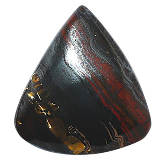 Iron Tiger Eye 18.7x20.4x4.5 mm Fancy Shape Polished Gemstone LS13-08384