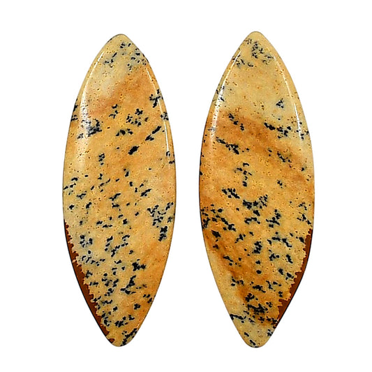Picture Jasper Pair 13.4x36.8x4.3 mm Marquise Shape Polished Gemstone LS130-06671