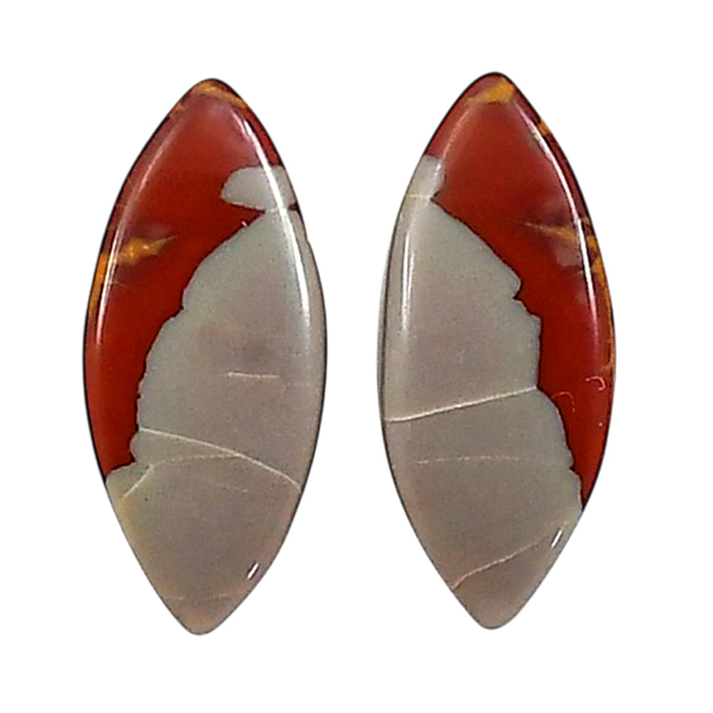 Noreena Jasper Pair 9.1x21.4x3.7 mm Marquise Shape Polished Gemstone LS131-06692