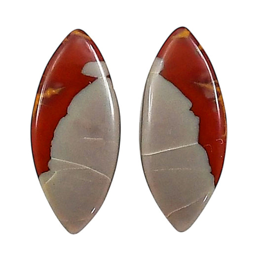 Noreena Jasper Pair 9.1x21.4x3.7 mm Marquise Shape Polished Gemstone LS131-06692