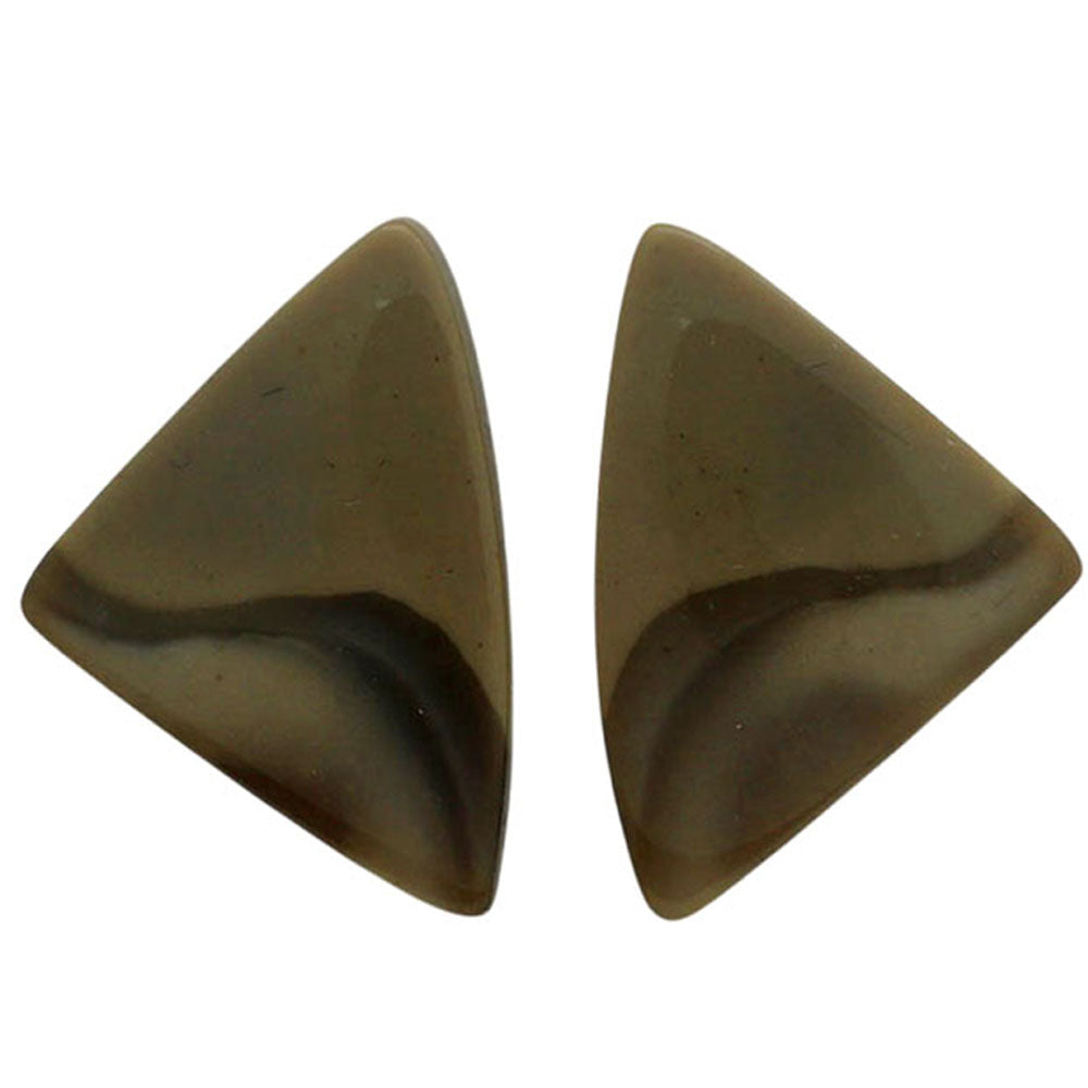 Flint Stone Pair 17.3x24.6x4.2 mm Fancy Shape Polished Gemstone LS133-06984