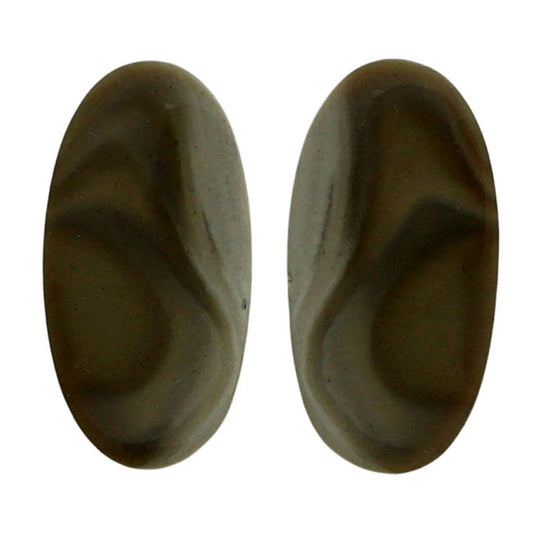 Flint Stone Pair 12.2x23.75x4 mm Oval Shape Polished Gemstone LS133-06990