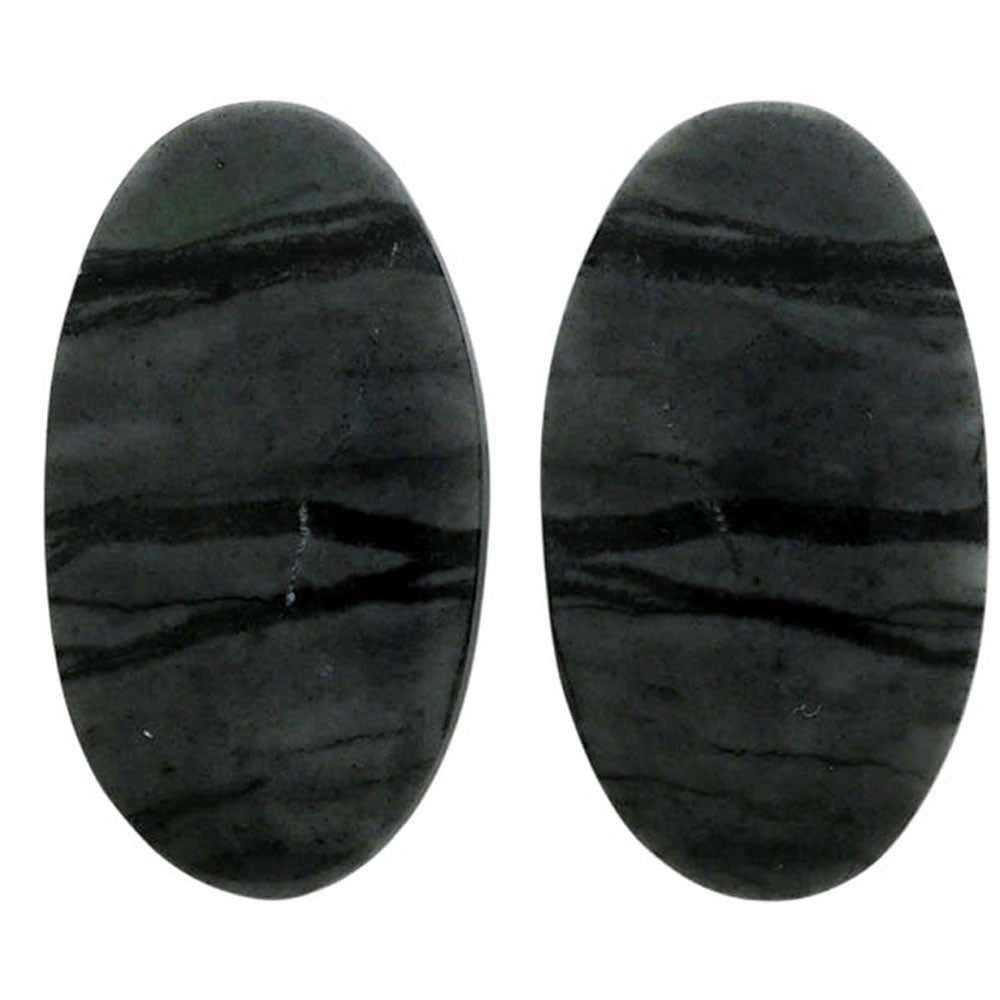 Picasso Jasper Pair 14.5x26x3.7 mm Oval Shape Polished Gemstone LS135-07084