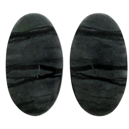 Picasso Jasper Pair 14.5x26x3.7 mm Oval Shape Polished Gemstone LS135-07084