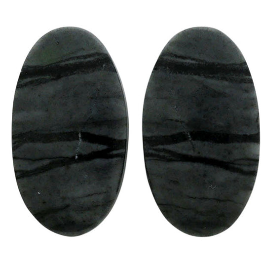 Picasso Jasper Pair 14.5x26x3.7 mm Oval Shape Polished Gemstone LS135-07084