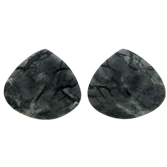 Picasso Jasper Pair 19.2x21.1x4 mm Heart Shape Polished Gemstone LS135-07100