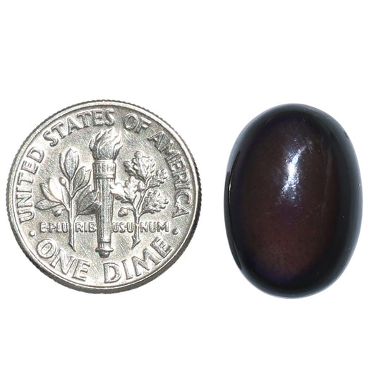 Obsidian Eye 12.8x13x6 mm Oval Shape Polished Gemstone LS136-07129